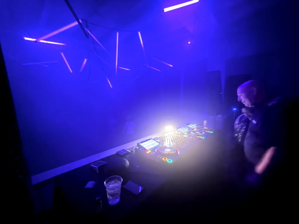 DJ performing at The Loading Dock ATX